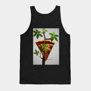 Growing Pizza Tank Top